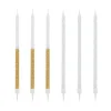 Cerf Dellier 12 bougies bicolores dorées hautes 13 cm Outlet