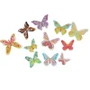 Cerf Dellier 17 Papillons 3D comestibles en azyme assortis Sale