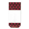 Cerf Dellier 10 sachets FC + liens chocolat/rose 12 x 26 cm Hot