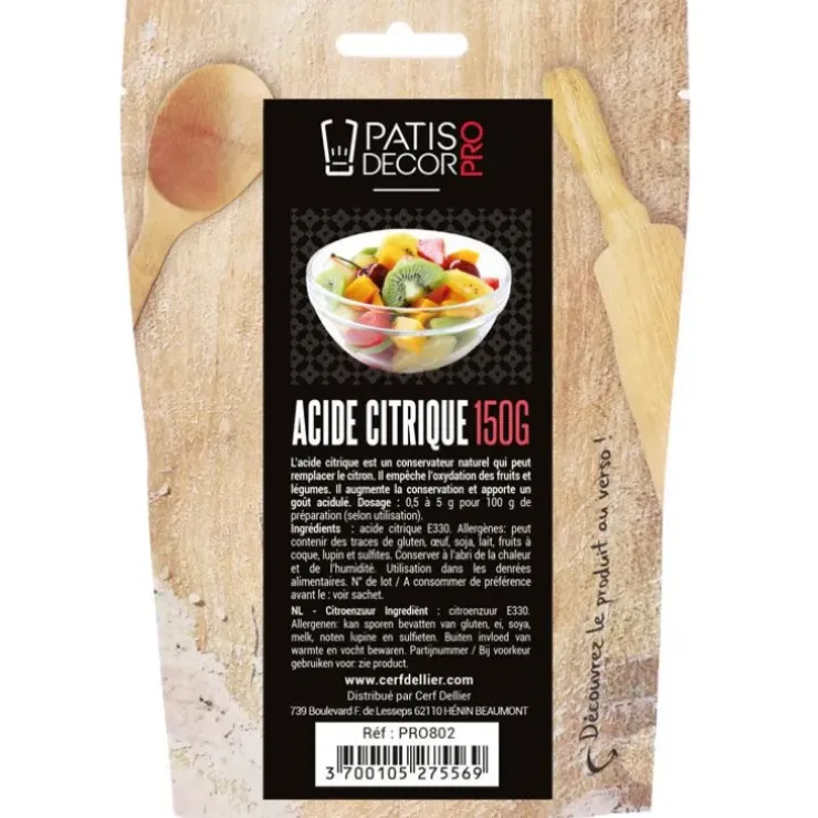 Cerf Dellier Acide Citrique 150 g Hot