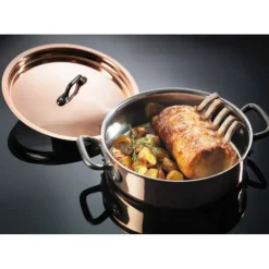Cerf Dellier Alliance cuivre sautoir 24 cm Outlet