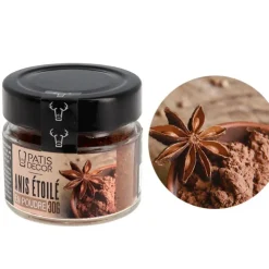 Cerf Dellier Anis étoilé en poudre - 30 g Hot