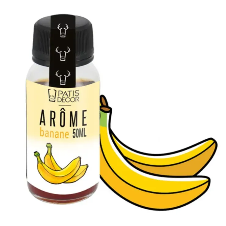 Cerf Dellier Arôme Banane 50 ml Discount