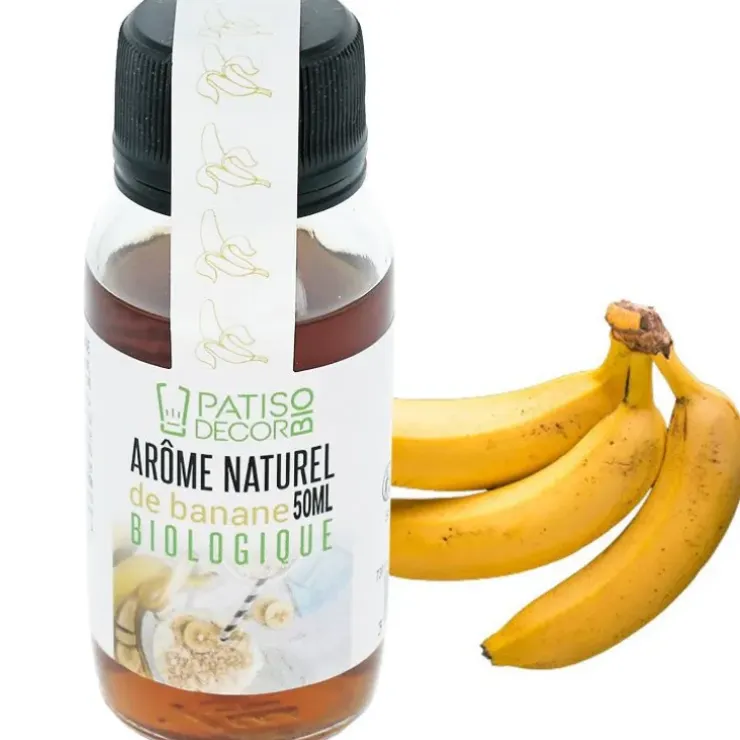 Cerf Dellier Arôme naturel de Banane biologique 50 ml - DDM 03/25 Discount