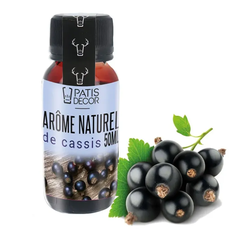 Cerf Dellier Arôme naturel de Cassis 50 ml Hot