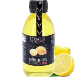 Cerf Dellier Arôme naturel de Citron 200 ml Discount