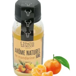 Cerf Dellier Arôme naturel de Mandarine 50 ml Discount