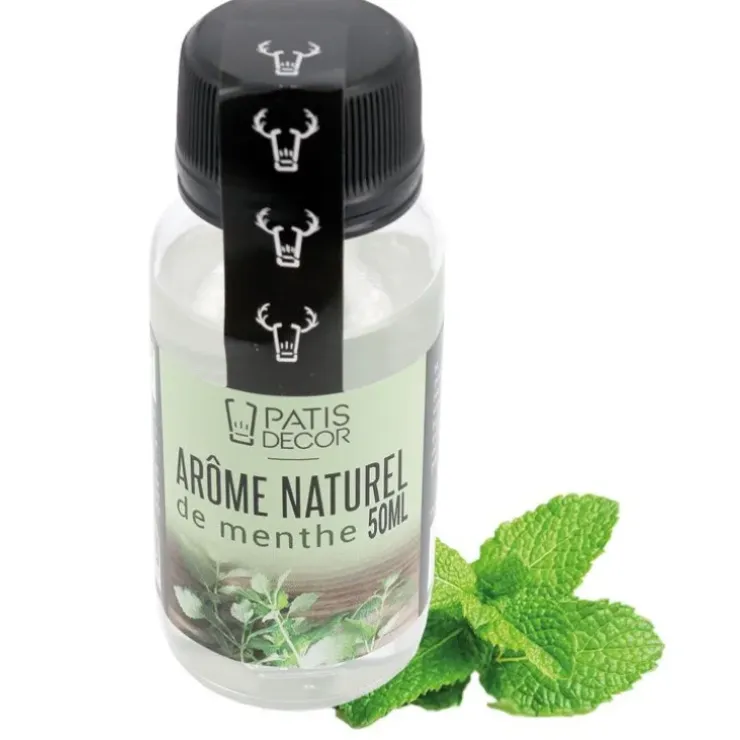 Cerf Dellier Arôme naturel de Menthe 50 ml - DDM 09/24 Clearance