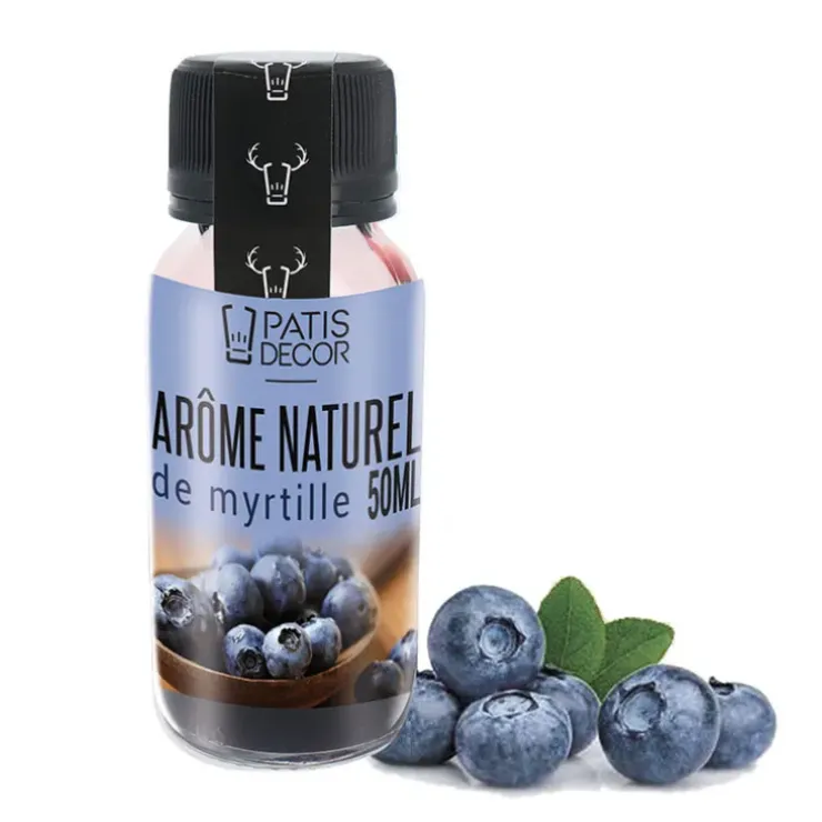 Cerf Dellier Arôme naturel de Myrtille 50 ml Best