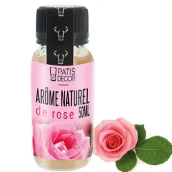 Cerf Dellier Arôme naturel de Rose  50 ml Hot
