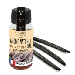 Cerf Dellier Arôme naturel de Vanille avec graines 50 ml Clearance