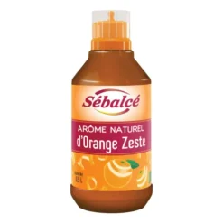 Cerf Dellier Arôme naturel d'orange Zeste Sébalcé 500 ml
