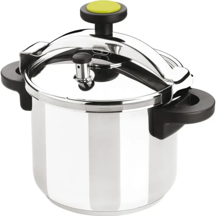 Cerf Dellier Autocuiseur inox 24 cm hauteur 25 cm avec panier Sale