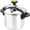Cerf Dellier Autocuiseur inox 24 cm hauteur 34 cm sans panier New