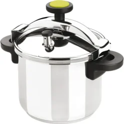Cerf Dellier Autocuiseur inox 24 cm hauteur 34 cm sans panier New