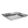 Cerf Dellier Bac gastronorme perforé inox - sans anse - GN 2/1 profondeur 6,5 cm Discount