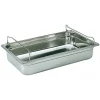 Cerf Dellier Bac gastronorme plein inox - avec anses panier - GN 1/1 profondeur 10 cm Online