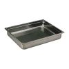 Cerf Dellier Bac gastronorme plein inox - sans anse - GN 2/1 profondeur 4 cm Sale