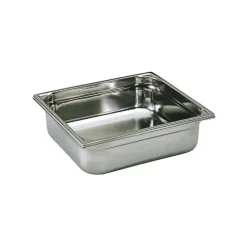 Cerf Dellier Bac gastronorme plein inox - sans anse - GN 2/3 profondeur 6,5 cm Online