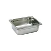 Cerf Dellier Bac gastronorme plein inox - sans anse - GN 1/2 profondeur 5,5 cm Hot