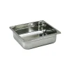 Cerf Dellier Bac gastronorme plein inox - sans anse - GN 2/3 profondeur 200 cm Best
