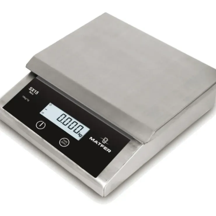 Cerf Dellier Balance digitale inox SX 15 IP65 jusqu'à 15 Kg/1 g Outlet