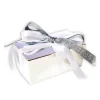 Cerf Dellier Ballotin Argent, intérieur Blanc (x 50) Hot