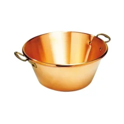 Cerf Dellier Bassine à confitures extra-forte cuivre 42 cm Discount