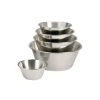 Cerf Dellier Bassine conique inox, bord roulé ouvert - Ø 32 cm Outlet