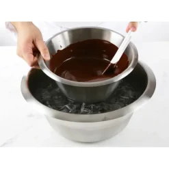 Cerf Dellier Bassine inox fond plat 26 cm Outlet