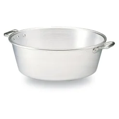 Cerf Dellier Bassine landaise aluminium à anses 45 cm Best