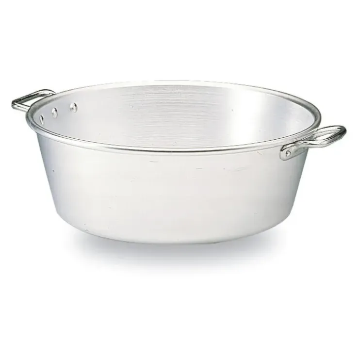 Cerf Dellier Bassine landaise aluminium à anses 36 cm Sale