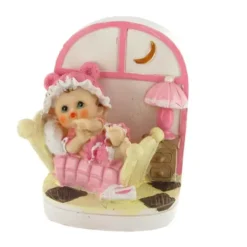 Cerf Dellier Bébé fille fenêtre Patisdécor Outlet