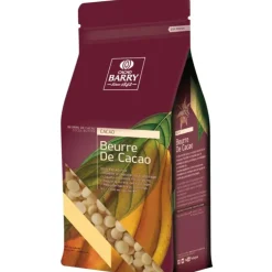 Cerf Dellier Beurre de cacao en pistoles 1 kg New