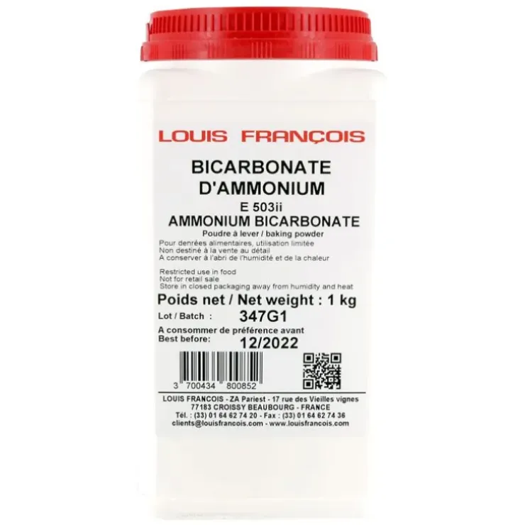 Cerf Dellier Bicarbonate d'ammonium 1 kg Online