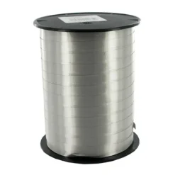 Cerf Dellier Bolduc satiné argent 7mm (500 m) Outlet