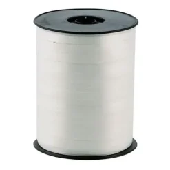 Cerf Dellier Bolduc satiné blanc 5 mm (500 m) New