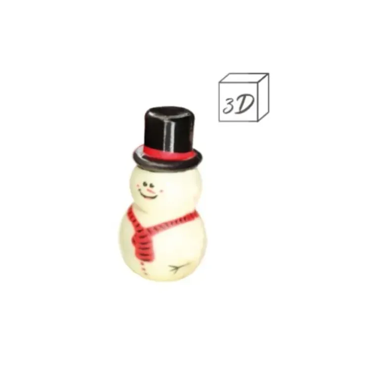 Cerf Dellier Bonhomme de neige en chocolat blanc (x42) Sale