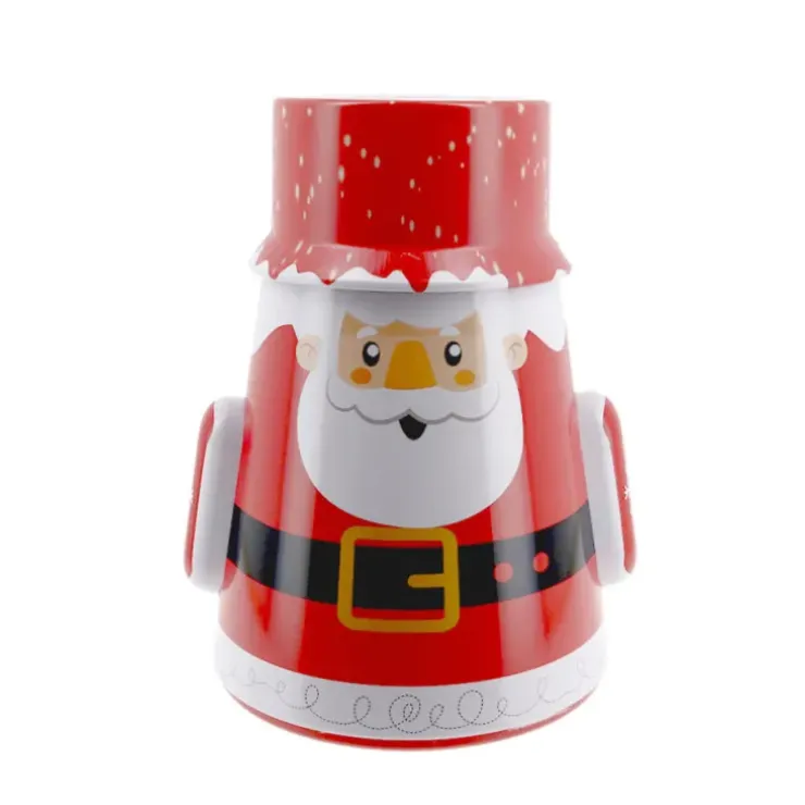 Cerf Dellier Boîte à biscuits de Noël culbuto père Noël Sale