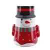 Cerf Dellier Boîte à biscuits de Noël culbuto bonhomme de neige Best
