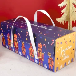 Cerf Dellier Boîte à buche casse-noisette - 30 x 11 x 11 cm Hot