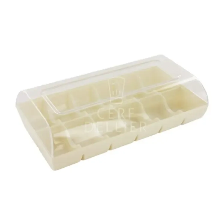 Cerf Dellier Boîte 12 macarons blanche Online