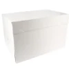 Cerf Dellier Boîte pâtissière blanche 31 x 41 x 22 cm Sale