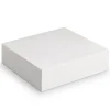 Cerf Dellier Boîte pâtissière blanche carrée 26 x 26 x 5 cm Clearance