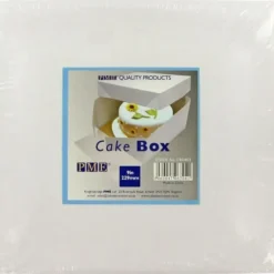 Cerf Dellier Boîte pâtissière blanche hauteur 15 cm PME Sale