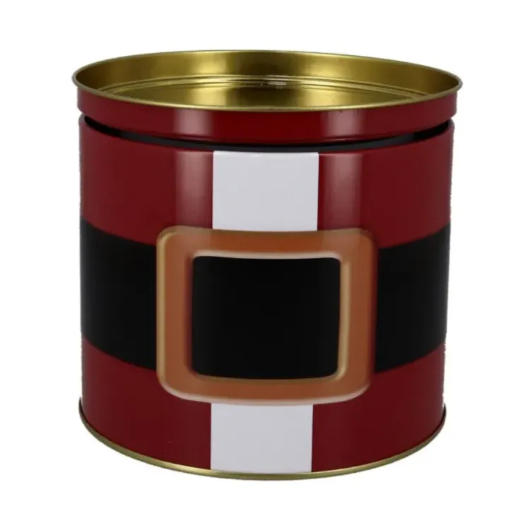 Cerf Dellier Boîtes à biscuits de Noël Set de 3 à empiler Père Noël Clearance