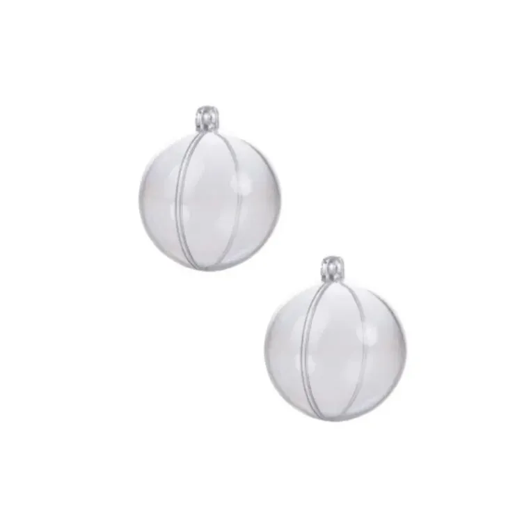 Cerf Dellier Boîtes à dragées petite boule transparente x 3 Hot