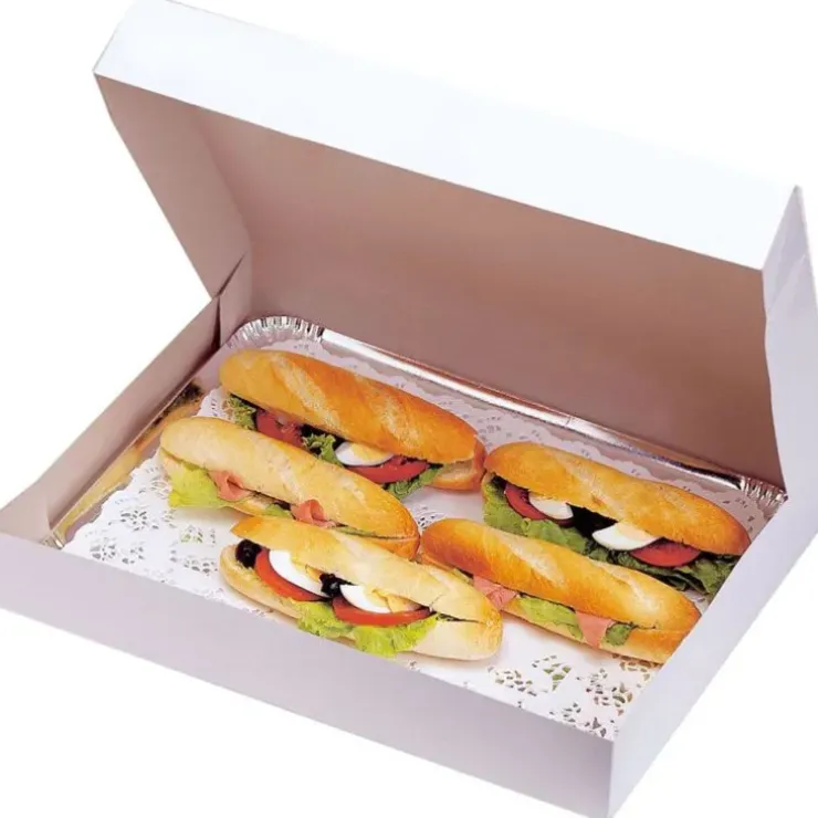 Cerf Dellier Boîtes pour plateau traiteur 19 x 28 cm (x25)