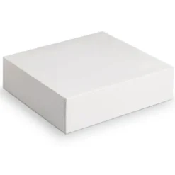 Cerf Dellier Boîtes pâtissières blanches 14 x 14 x 7 cm (x 50) Outlet