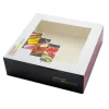 Cerf Dellier Boîtes pâtissières fenêtres 40 x 40 x 12 cm (x 25)